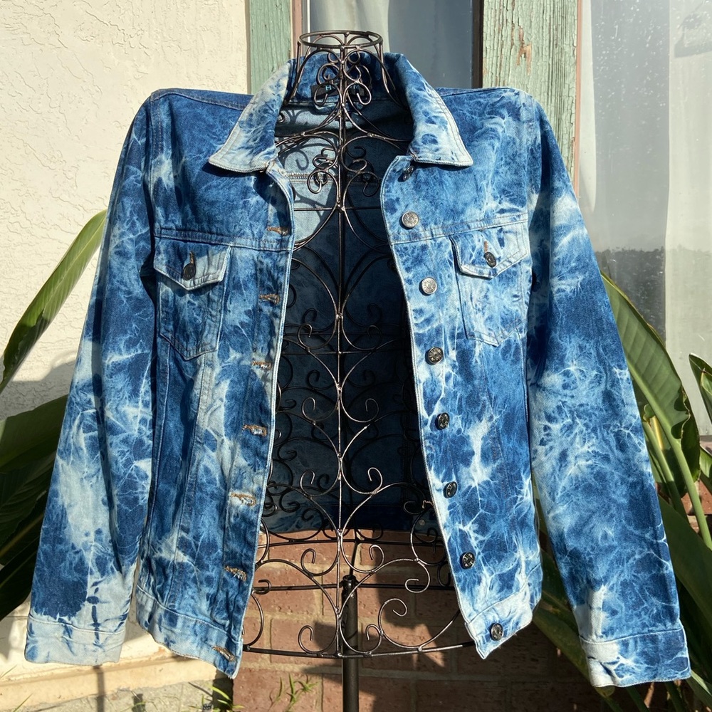 Helium London Denim Jacket bleached